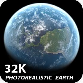 32k Photorealistic Earth
